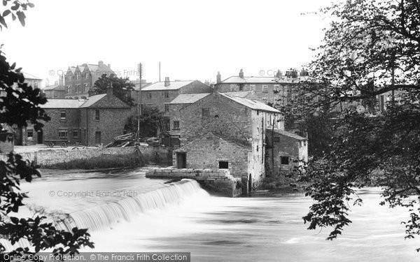 Photo of Wetherby, The Weir On The River Wharfe 1909