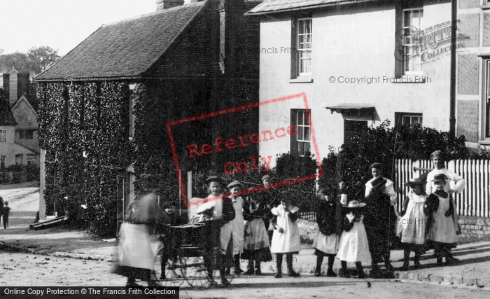 Photo of Wethersfield, Girls Together, High Street 1903