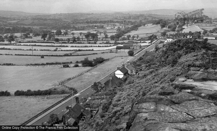 Photo of Wetley Rocks, c.1955