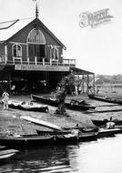Boathouse On The River Wey 1890, Weybridge