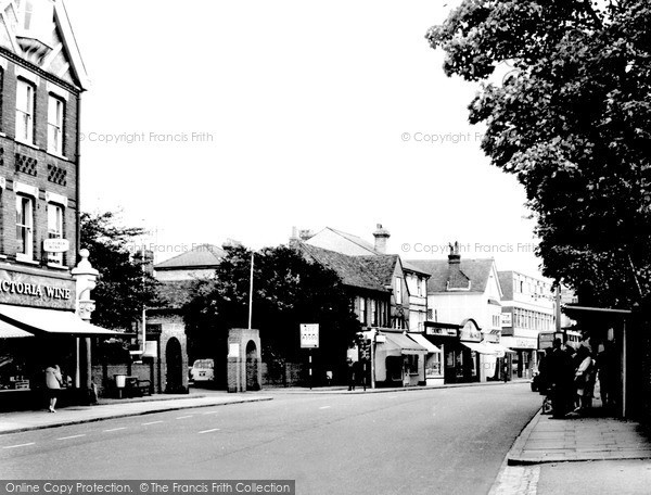 Photo of Weybridge, Church Street c1965