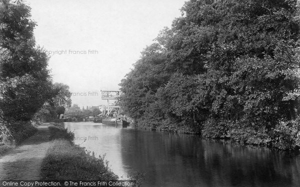 Photo of Weybridge, Mill And Bridge 1897