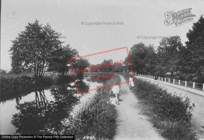 Photo of Weybridge, On The Canal 1904