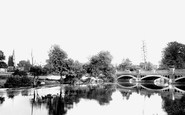 Weybridge, the Church and the River Wey 1890