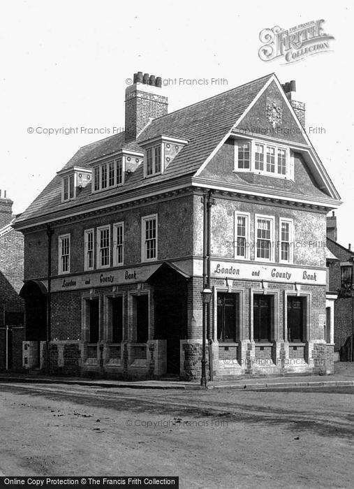 Photo of Weybridge, The London And County Bank 1897