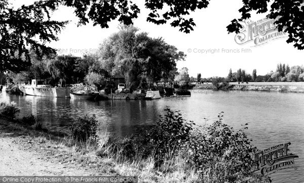 Photo of Weybridge, The River c.1955