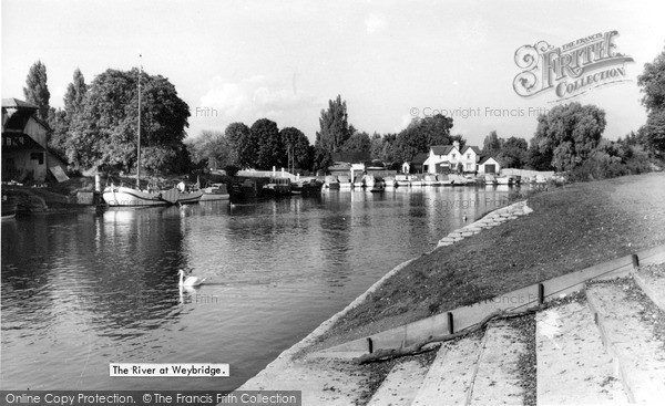 Photo of Weybridge, The River c.1965