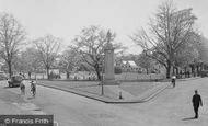 Weybridge, the War Memorial c1955