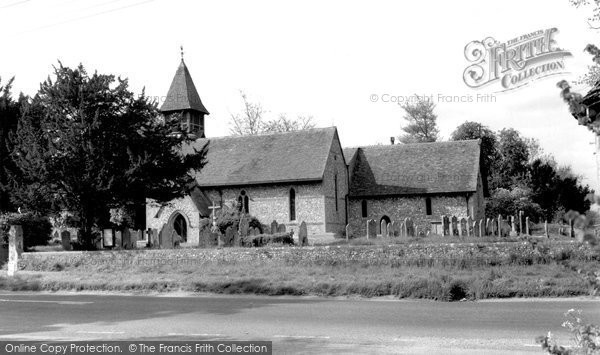 Photo of Weyhill, Church of St Michael and All Angels c1950