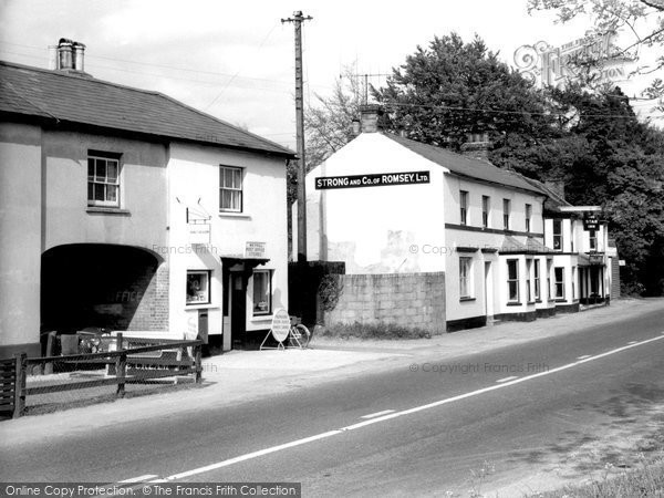 Photo of Weyhill, Star Inn And Post Office Stores c.1950