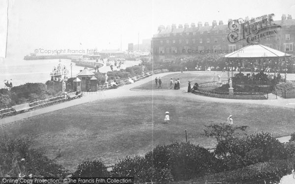 Photo of Weymouth, Alexandra Gardens 1899