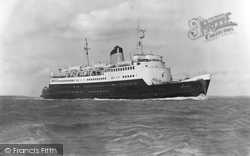 British Railways Channel Islands Steamer 'caesarea' c.1965, Weymouth