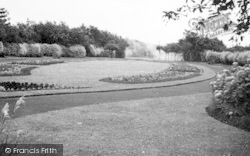 Gardens, Radipole Park c.1955, Weymouth