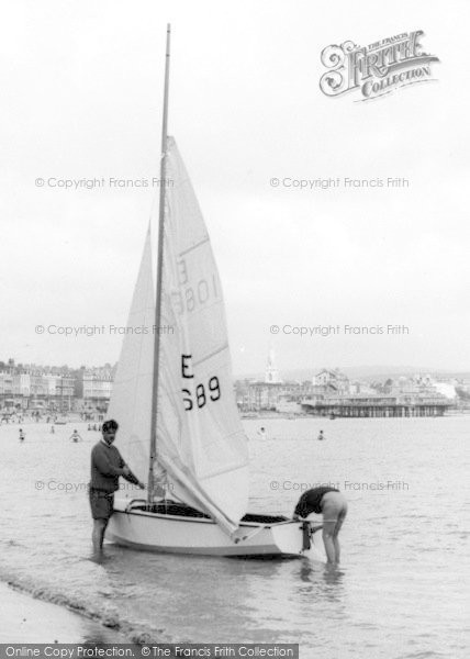 Photo of Weymouth, Going Sailing c.1965