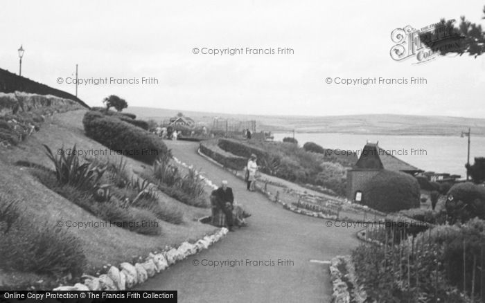Weymouth, Greenhill Gardens c1955 Photo of Weymouth, Greenhill Gardens c.1955
