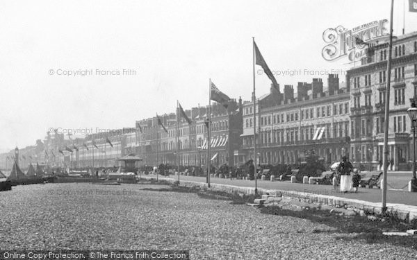 Photo of Weymouth, Parade And Sands 1898