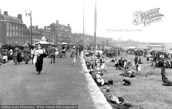 Photo of Weymouth, Promenade 1918