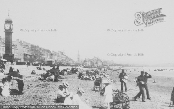 Photo of Weymouth, Sands 1899