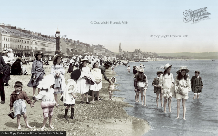 Weymouth, the Beach 1909