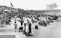 Weymouth, the Beach c1955