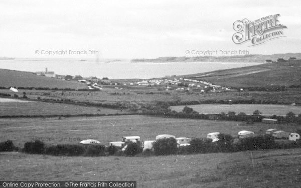 Photo of Weymouth, The Caravan Area c.1955