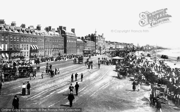 Photo of Weymouth, The Esplanade 1899