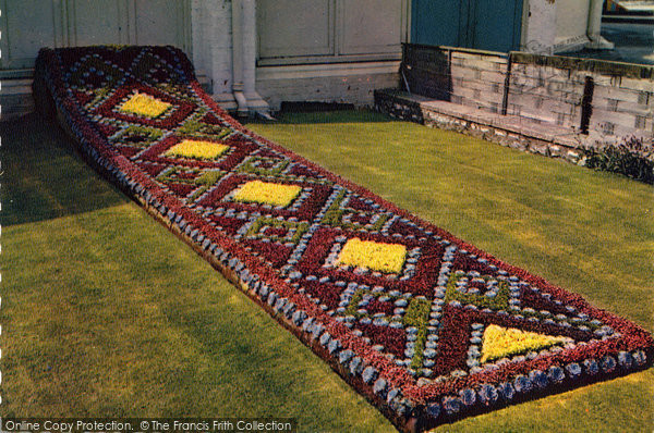 Photo of Weymouth, The Floral Carpet c.1965