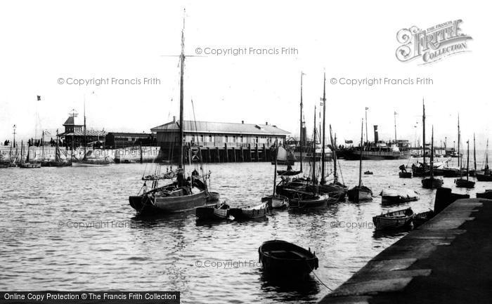 Photo of Weymouth, The Harbour 1894