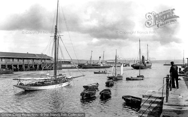 Photo of Weymouth, The Harbour 1904