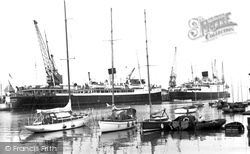 The Harbour c.1955, Weymouth