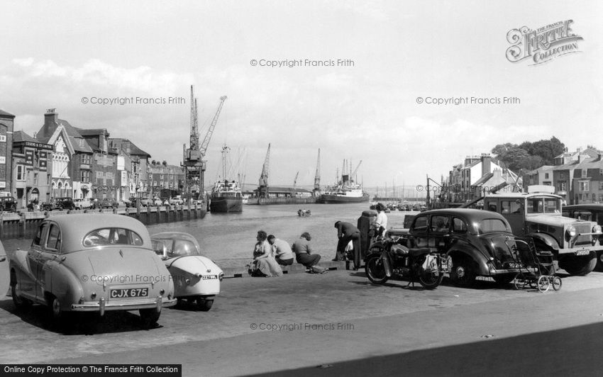 Weymouth, the Harbour c1955