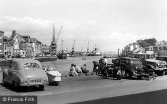 Weymouth, the Harbour c1955