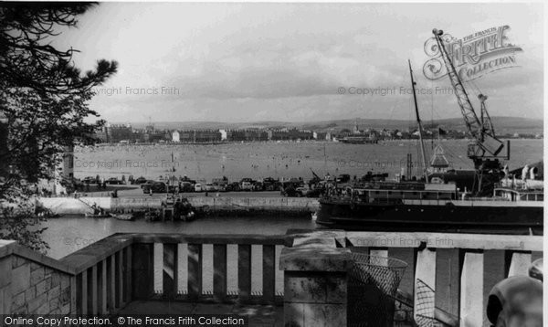 Photo of Weymouth, The Harbour c.1955