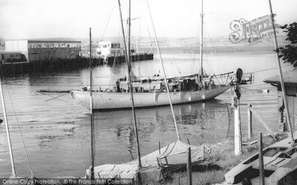 Photo of Weymouth, The Harbour c.1960