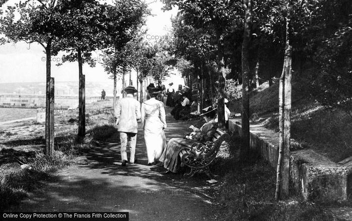 Photo of Weymouth, The Nothe Walk 1904
