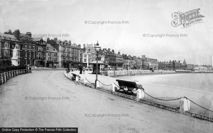 Photo of Weymouth, The Promenade 1890