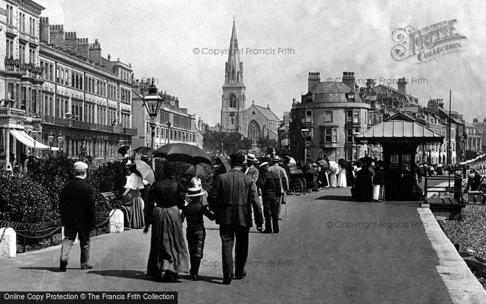 Photo of Weymouth, The Promenade 1899