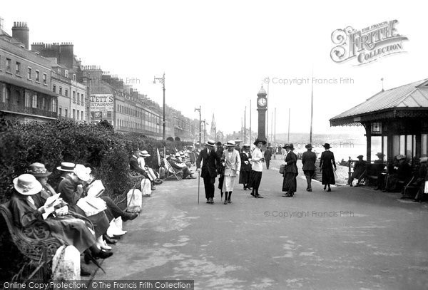 Photo of Weymouth, The Promenade 1918