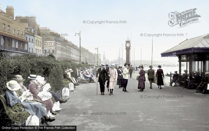 Photo of Weymouth, The Promenade 1918