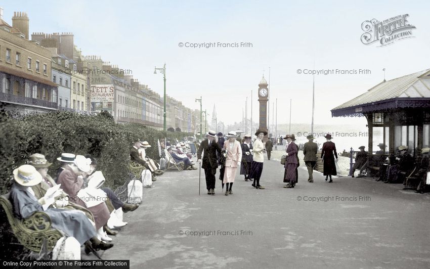 Weymouth, the Promenade 1918