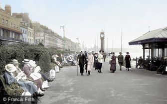 Weymouth, the Promenade 1918