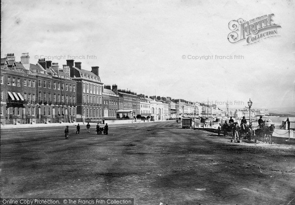 Photo of Weymouth, The Promenade c.1875