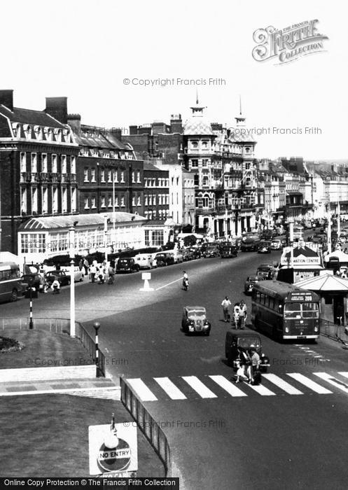 Photo of Weymouth, The Promenade c.1955