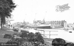 The Quayside c.1955, Weymouth