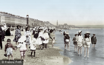 Weymouth, the Sands 1909