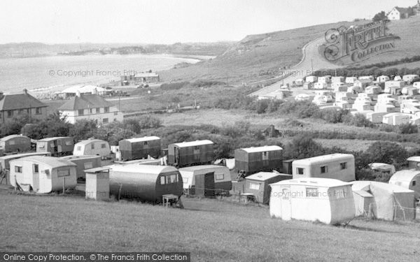 Photo of Weymouth, Waterside Camp, Bowleaze Cove c.1955
