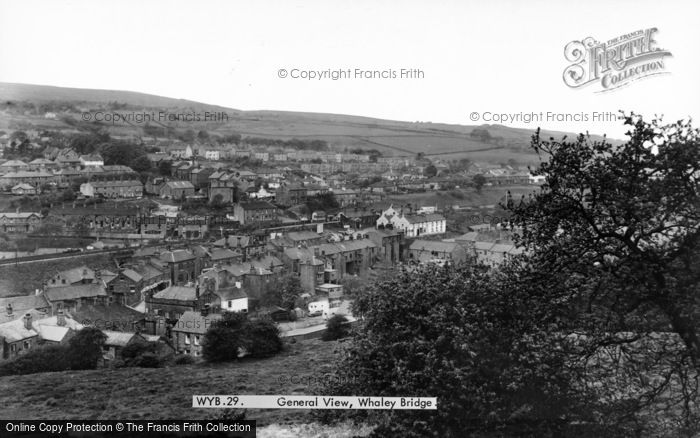 Photo of Whaley Bridge, General View c.1960