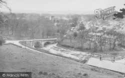 And The River Calder c.1955, Whalley