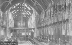 Church, Choir West 1899, Whalley