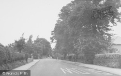 Clitheroe Road c.1955, Whalley
